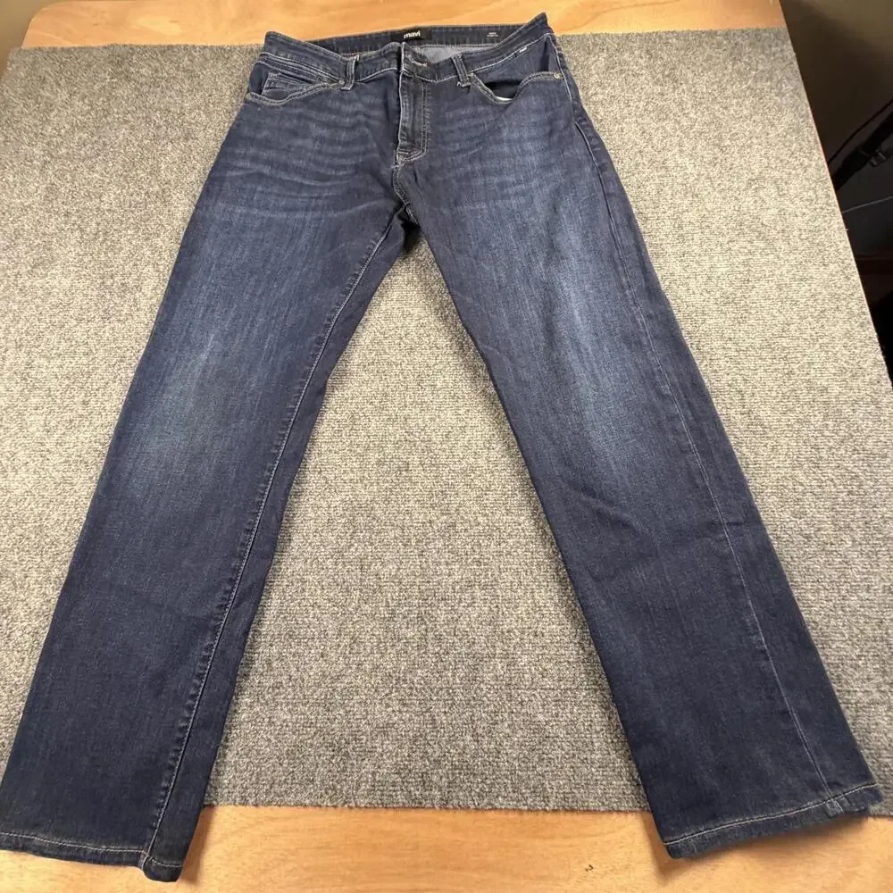 Mavi Women's Blue Denim 35W X 32L Jeans‎ #1319